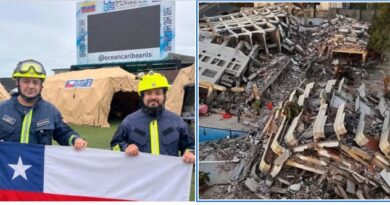 ¡SE PASARON PA’ LINDOS! BOMBEROS DE PUERTO MONTT VUELVEN CON EL PECHO INFLADO TRAS SALVAR VIDAS EN EL TERREMOTO DE VENEZUELA
